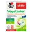 Abbildung der Produktverpackung Doppelherz aktiv Vegetarier Vitamine + Mineralstoffe Frontansicht